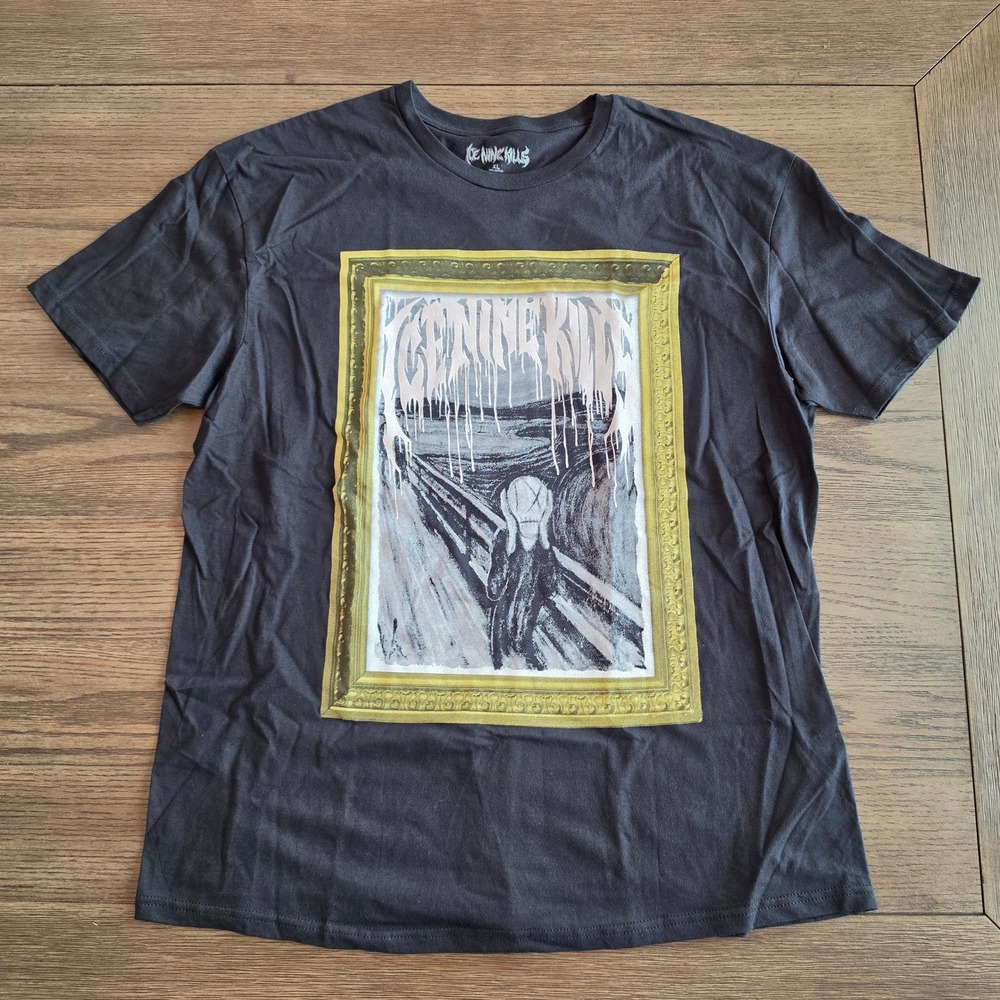 Ice Nine Kills The Scream Parody Graphic T-Shirt Mens XL Black Cotton
